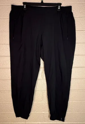 Strechtech Women Black Jogger Pants thumbnail 1