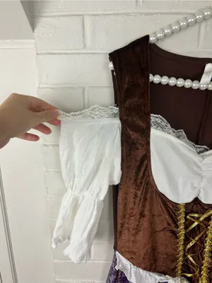 Party City Boho Gypsy Renaissance Faire Costume Cosplay Size M/L thumbnail 5