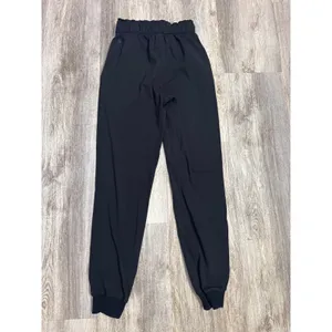 Lululemon Keep Moving Jogger High-Rise‎ Black Luxtreme Pants Size 2 thumbnail 7