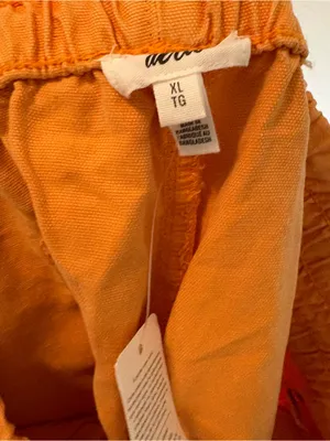 NWT Aerie Babewatch High Waisted Pull On Shorts Orange xl beach summer casual thumbnail 7