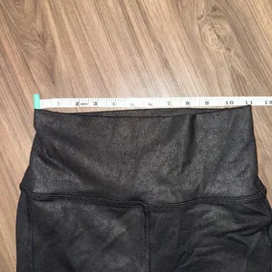 ALO Yoga Moto Leggings High Waist‎ Black Moto Panel Detail Athleisure Small thumbnail 5