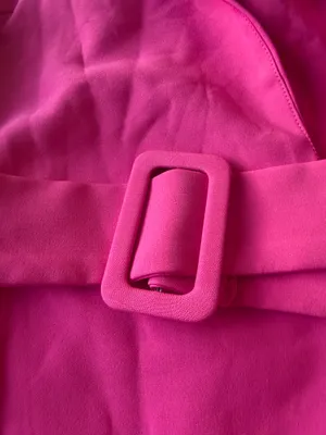 Lulus Romper Blazer Rosa Fucsia con Cinturón Talla XS Nuevo thumbnail 4