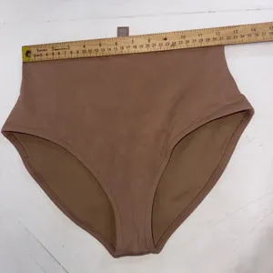 Skims Swim Beige Tan Minimalist High Waist Nude Slimming Bikini Bottoms Sz Small thumbnail 9