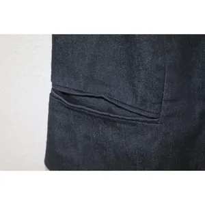 Central Park Denim Tuxedo Vest Blue Size M thumbnail 3