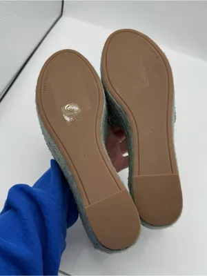Tory Burch Adey Woven Jute Platform Espadrille Sandals mint green resortwear thumbnail 4