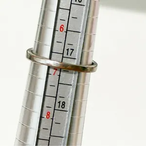 Sterling Silver 925 CZ Solataire Ring 6 Prong Setting Size‎ 7 thumbnail 4