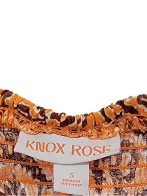 Knox Rose boho western Wide Strap Sleeveless A-Line Dress S thumbnail 6