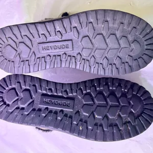 Hey Dude Leopard Print Slip-On Slipper in Brown and Black thumbnail 9