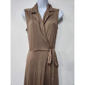 NWT Anthropologie Porridge Wrap Maxi Shirtdress Size S. B-4 thumbnail 5