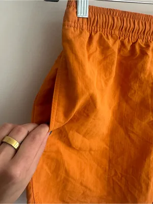 TNA Orange Nylon Shorts thumbnail 3