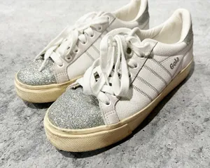 Gola Classics Women's Orchid II Glitter Sneakers White US‎ 6 thumbnail 1