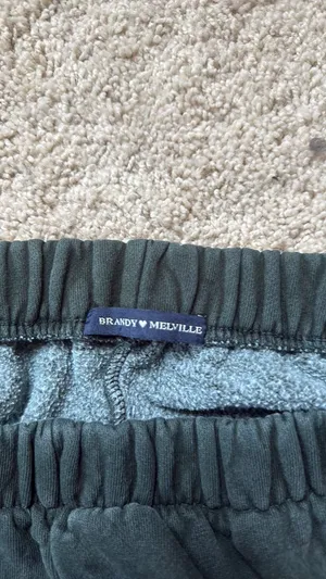 Brandy Melville Sweatpants Green thumbnail 4