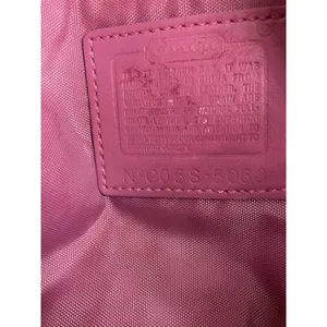 Coach Vintage G05S-5068 Large Work Clutch Pink & White thumbnail 8