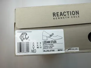 Kenneth Cole Reaction Women's Leeann Studs Mary-Jane Pumps- Size 8M thumbnail 3