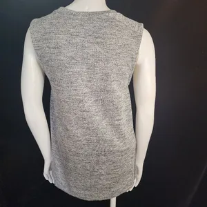 Banana Republic Gray Knit Sleeveless Top (XS) thumbnail 5