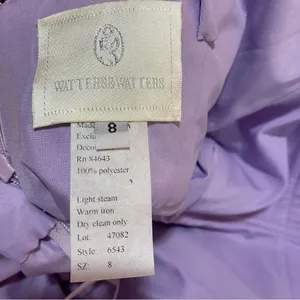Watters & Watters Formal Dresses Lavender Purple‎ Size 8 & Size 10 Available NWT thumbnail 8