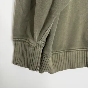 Aerie Half Zip Pullover Sweatshirt – Size Large – Green thumbnail 5
