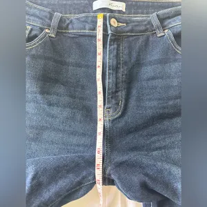 Dark Blue Denim Jeans Size 16 thumbnail 6