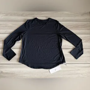 CRZ Yoga UPF 50+ Lightweight Long Sleeve Shirt Navy Large NWT thumbnail 5