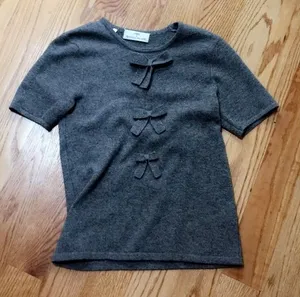 cashmere tee sweater Gray Size M thumbnail 1