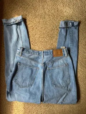 Aritzia Denim Forum The BF High Rise Loose 28L thumbnail 3