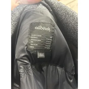Allbirds Trino Merino Wool Puffer Jacket in Charcoal Grey Lg thumbnail 5