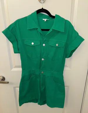 TCEC Green Romper thumbnail 1