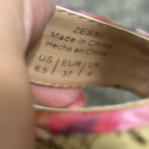 Mix No. 6 Zessi Floral Cork Wedge Sandals Ankle Strap Size 6.5 thumbnail 8