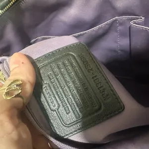 Vintage Coach Y2K black leather bag - EUC thumbnail 12