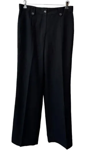 Orvis size 12 Linen blend pants high waisted runs small travel casual thumbnail 1