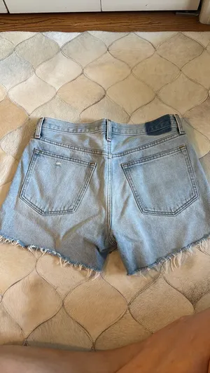 Abercrombie Mid Rise Boyfriend Denim Shorts thumbnail 2