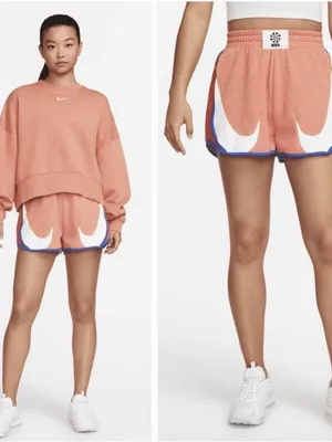 Nike Sportswear Modern Fleece French Terry Loose Shorts Circa 72 Size Small thumbnail 2