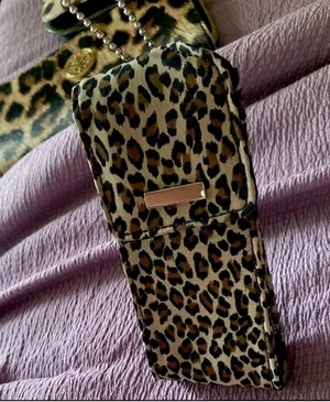 Leopard Print Bag/Case Tan thumbnail 11