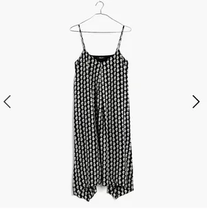 Madewell Silk Trapeze Cami Dress in Bloomstamp thumbnail 2