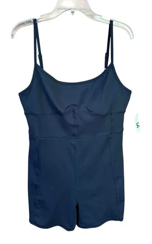 So sporty Unitard Romper Black Sz L NWT thumbnail 1
