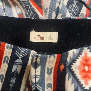Hollister Aztec Print High Waisted Shorts Sz S thumbnail 3