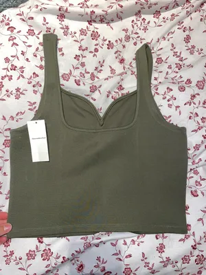 Abercrombie Green Tank thumbnail 4