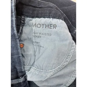 Mother High Waisted Lookers‎ Dark Wash Size 25 thumbnail 5