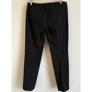 J.Crew Women’s‎ Black Stretch Mid-Rise Straight Leg Trouser Pants Size 10R thumbnail 2