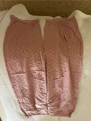 Haven well within Pink Polka Dot Button-Front Pajama Top and bottom thumbnail 6