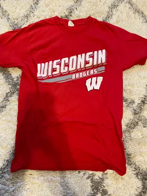 Hanes Wisconsin Badgers Tee thumbnail 1