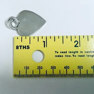 Sterling Silver Hart Charm thumbnail 2