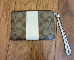 Coach Corner Zip Wristlet thumbnail 1