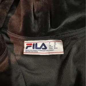 Fila Black Velour Women's Hoodie thumbnail 11