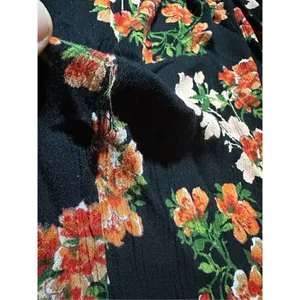 Umgee black‎ red floral tunic bell sleeves cottagecore sz XL thumbnail 8