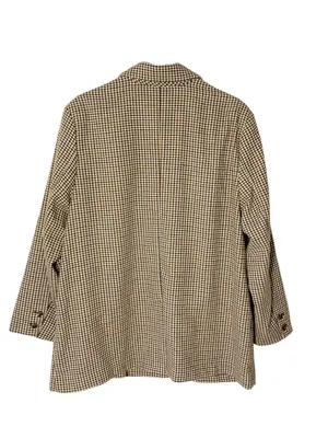 OLD NAVY Houndstooth Longline Blazer thumbnail 4