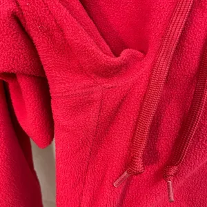 Jockey women's red soft fleece pull on drawstring wide leg paisley pants lounge‎ thumbnail 2