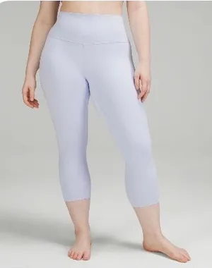Lululemon Leggings Align High-Rise 21" Crop Pastel Blue thumbnail 1