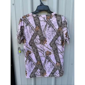Mossy Oak Pink Burnout Short Sleeve T Shirt Size Medium NWT thumbnail 2