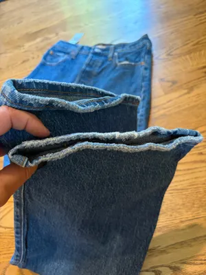 Levi’s Jeans Ribcage Straight Ankle Blue thumbnail 8